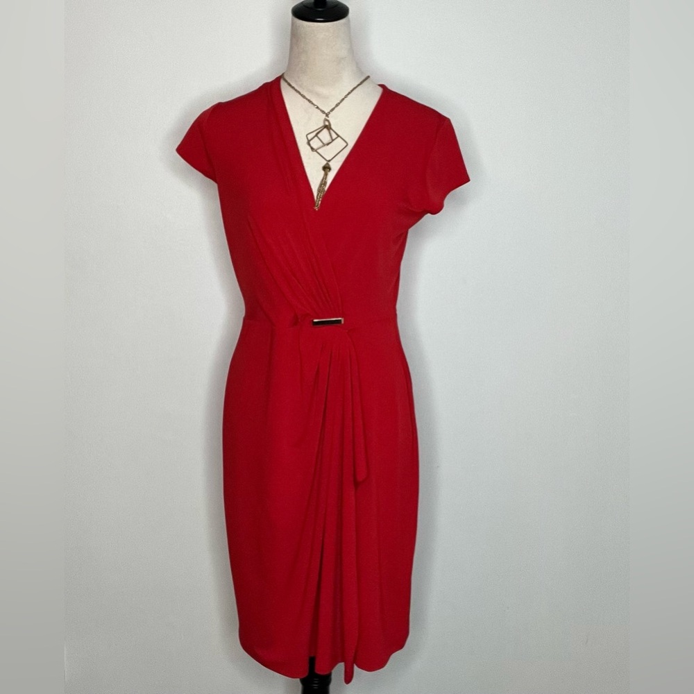 Charter Club Red Cocktail Dress